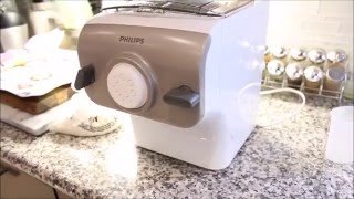 Philips makarna makinesi ile ev yapimi makarna  Philips pasta maker [upl. by Ilrebmyk]