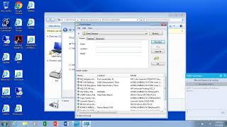 Active Directory Add Network Printer [upl. by Ettesel]