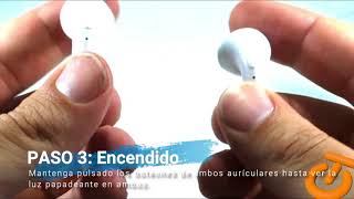 Manual emparejamiento auricular inalambrico TWSi7 [upl. by Lietman]