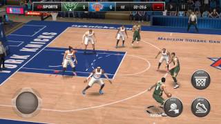 NBA LIVE MOBILE ALLEY OOP TUTORIAL [upl. by Jeannine]