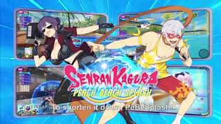 SENRAN KAGURA Peach Beach Splash Trainer 11 FLiNG [upl. by Ardnohs]