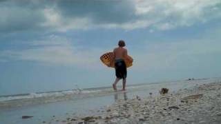 Skimboarding on Sanibel Island FL [upl. by Alcinia]