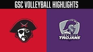 Trevecca Nazarene at Christian Brothers  GSC Volleyball Highlights  Oct 1 2024 [upl. by Aslehc]