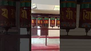 Prayer Wheel Buddhist ⛩️  Giant Prayer Wheel 🙏🏻 prayerwheelabundantlife buddhiststory [upl. by Inami]