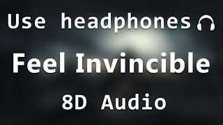 Skillet  Feel Invincible 8d audio [upl. by Akenot]