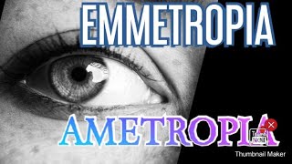 Emmetropia amp Ametropia in tamil [upl. by Eniaj]