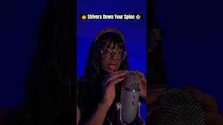 Shivers down your spine 🕷️👻🎃 halloween spooktober asmr tingles shivers asmrvideo whisper [upl. by Nylednarb16]