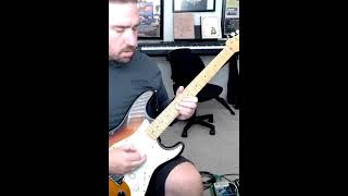 G Minor Jamming guitar guitarsolo stratocaster [upl. by Silera294]