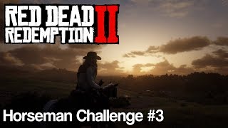 Red Dead Redemption 2 Horseman Challenge 3 Valentine to Rhodes  FPP SPOILERS [upl. by Eulalee]