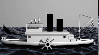 Steamboat Willie Boat Model [upl. by Rahel548]