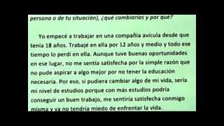 GED in Spanish Essay Writing Lesson Part I [upl. by Farrah]