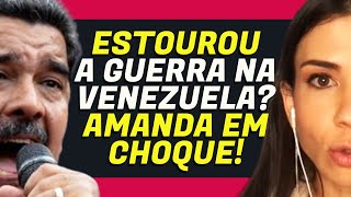 Explodiu guerra com Venezuela e Guiana Amanda Klein e Globo entram em choque Especialista analisa [upl. by Asirral]