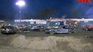 HD Demolition Derby Indio CA 2009 Final Heat [upl. by Annahs193]