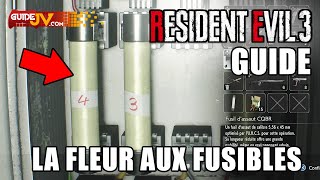 RESIDENT EVIL 3  COMMENT RÉCUPÉRER LES FUSIBLES EN 5 MINUTES Hangar La fleur aux fusibles  GUIDE [upl. by Gray534]