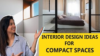 COMPACT SPACE INTERIOR DESIGN IDEAS✨Part 2 Interior design ideas for small spaces amp Smart furniture [upl. by Yance868]