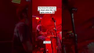 drummer gets spooked by lights [upl. by Harhay]