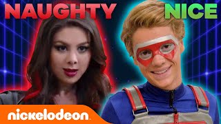 The Thundermans vs Henry Danger Who Is Naughty or Nice  Nick Arcade [upl. by Sivla]