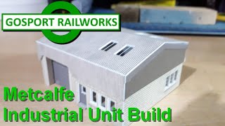 A Newbie Builds Metcalfe Industrial Unit Build [upl. by Gnart120]