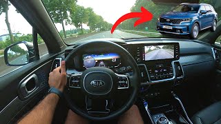 Kia Sorento 2022 Plugin Hybrid TEST DRIVE 265hp [upl. by Einnaf]