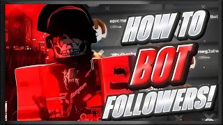 How to bot FOLLOWERS on Roblox Mobile Tutorial [upl. by Eveineg314]