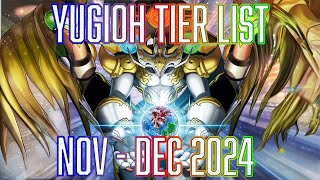 YUGIOH Meta Tier List NOV  DEC 2024 [upl. by O'Donnell787]