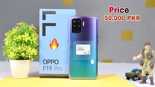 Oppo F19 Pro Unboxing in Pakistan Purple ⚡️ AMOLED Display 30W Fast Helio P95  Price 50000Pkr [upl. by Prissie]