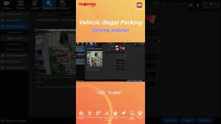 MAPESEN Smart AI Intelligent Analysis Vehicle Illegal Parking Function Setting Tutorial [upl. by Aihtennek]