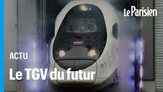 Plus de place plus écologique La SNCF dévoile son nouveau TGV [upl. by Niotna]