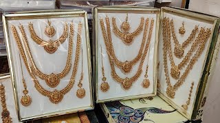 30Rs Chickpet Bangalore Wholesale Gurrenty JewelleryBridalampTemple JewelleryCourier AVLShopping [upl. by Roarke]