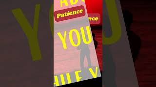 Patience  Fact shorts viralvideo shortvideo [upl. by Llednov]