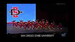 2024 UDA San Diego State University Dance Team HipHop Nationals Semi Finals [upl. by Adnek]