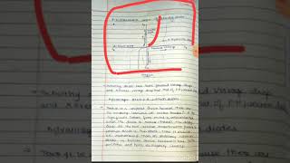 Electronics lec3  Schottky diode and its V  I characteristics [upl. by Yuht157]