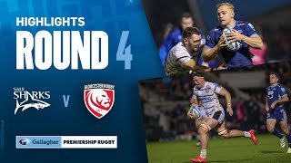 Sale v Gloucester  HIGHLIGHTS  World Cup Stars Return To Shine  Gallagher Premiership 202324 [upl. by Ayomat]