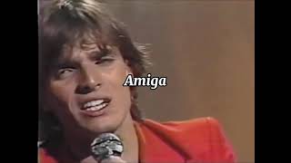 Amiga  Miguel Bosé  Video lyricsletra [upl. by Patnode]