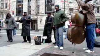 Cantores de Rua em Nova York [upl. by Eseer]