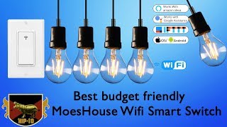 Wifi Smart Switch from Moes House [upl. by Adelpho]