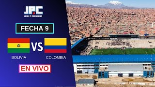 Bolivia VS Colombia  ELIMINATORIAS 2026  EN VIVO [upl. by Auqinihs339]