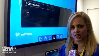 InfoComm 2015 wePresent Talks About the wePresent 2000 [upl. by Rehpotsrik]