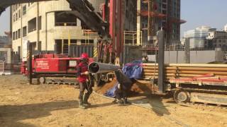 Desco Drill SP8500 OVERBURDEN DRILLING  2 [upl. by Anirad]