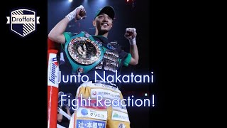 Junto Nakatani fight Reaction [upl. by Renato545]