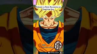 Kakarot vs Broly Recreation Sparking Zero dragon ball dragonball sparkingzero xboxseriess xbox [upl. by Aivataj]