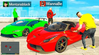 ich KLAUE LUXUS YouTuber AUTOS in GT5 RP WannaBe Monte Schmockyyy [upl. by Tipton]