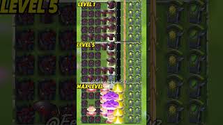 Power of Doom Shroom Level 1 to Max Vs Gravestones  Plants Vs Zombies 2  PvZ2 plantsvszombies2 [upl. by Asel]