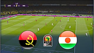 ANGOLA vs NIGER  TOTALENERGIES AFCON 2025 QUALIFIERS [upl. by Harlen]