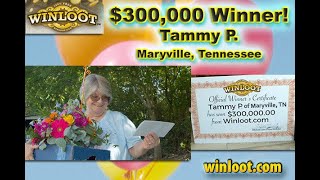 Maryville TN Resident Wins 30000000 from Winlootcom on First Try [upl. by Jeunesse317]