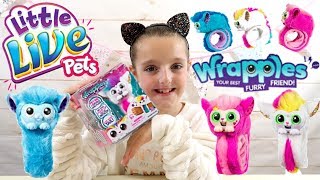 LITTLE LIVE PETS WRAPPLES UNICORN UNA YOUR FURRY FRIEND [upl. by Jenna]