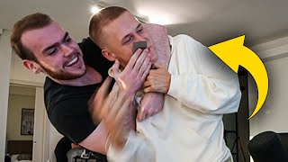 MrSavage and Mongraal fight IRL 😂 [upl. by Maclaine]