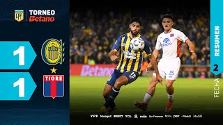 ROSARIO CENTRAL 1  1 TIGRE  Resumen del partido  TorneoBetano 2024 [upl. by Bloom]