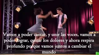 Federico y Naty bailan quotSer Mejorquot  Lyrics [upl. by Ythomit]