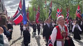 Día Nacional de Noruega en Oslo de 2023  Barnetoget i Oslo 2023 [upl. by Atirihs]